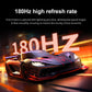 Reletech Monitor 23.8Inch 180Hz Gaming Monitor 1080P FastIPS G-Sync/FreeSync HDR Support VESA Wall Mount Low Blue Light