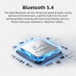 Bluedio 57mm Driver Wireless Headphones With Mic Over Ear Bluetooth 5.4 Headset HiFi Stereo Earphone For Phone PC Sports Office