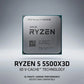 New AMD Ryzen 5 5500X3D R5 5500X3D CPU Processor 7NM L3=96M Socket AM4