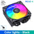 SNOWMAN MC45-4 ITX CPU Cooler Air 4 heat pipes cooling PC heat sink ARGB Fans PWM Intel LGA1851 1700 1200 1151 X99 2011 AM5 AM4