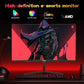 Gawfolk 27 inch Curved Gaming Monitor,180Hz PC Monitor Full HD 1080P, Frameless 1800R Computer Display with FreeSync & Eye-Care