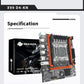 MOUGOL X99 Motherboard Kit with Intel Xeon E5 2680 V4 & DDR4 8Gx2 2133MHz Dual Channel RAM M.2 NVME for Desktop Gaming Computer