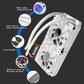 Manmu 240mm Liquid CPU Cooler 4pin PWM Fan 120mm RGB / AC Intergrated Water Cooling AM5 AM4 Intel 115x/1200/1700/2011/2066