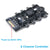 PC 8/10 Channels Fan Hub Knob Cooling Fan Speed Controller for CPU Case HDD VGA PWM Fan 12V Fan Control - Power by SATA,Molex