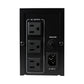 Backup UPS Power Supply 600VA 360W Battery Backup Power Surge Protector Sine Wave with 3 Outlets  for Home and Office