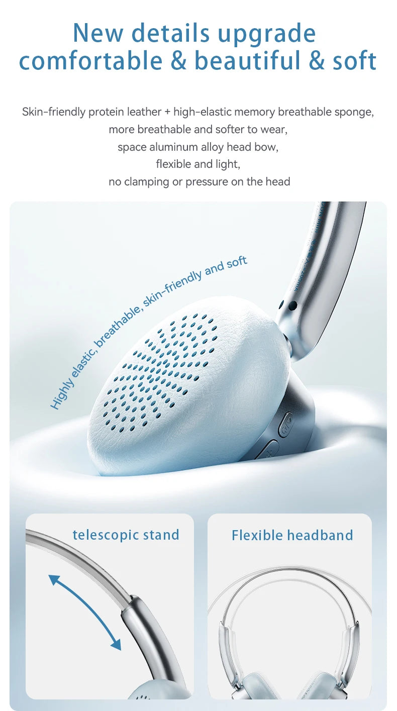 HaaYot Mini Wireless Headphone,60H Playtime ENC Noise Cancelling,35ms Low Latency Bluetooth 6.0,Ultra Light for Gaming/Travel