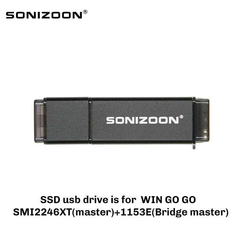 SONIZOON SSD OF WINTOGO SSD USB3.1 USB3.0 128GB 256GB Large capacity Hard disk Portable solid-state drive pc