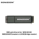 SONIZOON SSD OF WINTOGO SSD USB3.1 USB3.0 128GB 256GB Large capacity Hard disk Portable solid-state drive pc