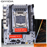 QIYIDA X99 Motherboard LGA 2011 3 Xeon CPU E5 V3 V4 DDR4 RAM NVME M.2 PCI3.0 16X SATA M-ATX