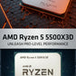 New AMD Ryzen 5 5500X3D R5 5500X3D CPU Processor 7NM L3=96M Socket AM4