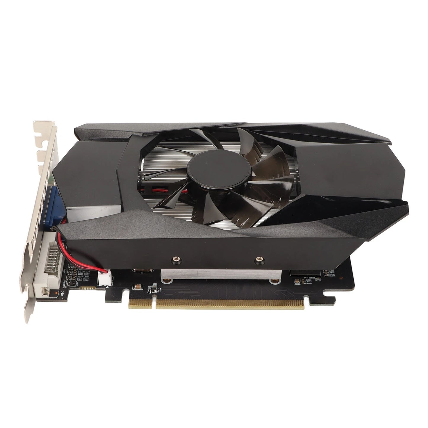 Portable HD7670 4GB GDDR5 Graphics Card 128bit 650MHz Core Frequency Supports DirectX 11 PCI Express X16 2.1 Graphics Card