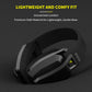 BINNUNE BW06 2.4GHz Wireless Gaming Headset with Mic for PS5 PS4 PC Mac Playstation Bluetooth Gaming Headset with Microphone
