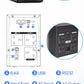 1000VA 220V Offline Uninterruptible Power Supply Smart UPS Battery Backup For Computer Server PC Surge Protector