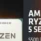 New AMD Ryzen 5 5500X3D R5 5500X3D CPU Processor 7NM L3=96M Socket AM4