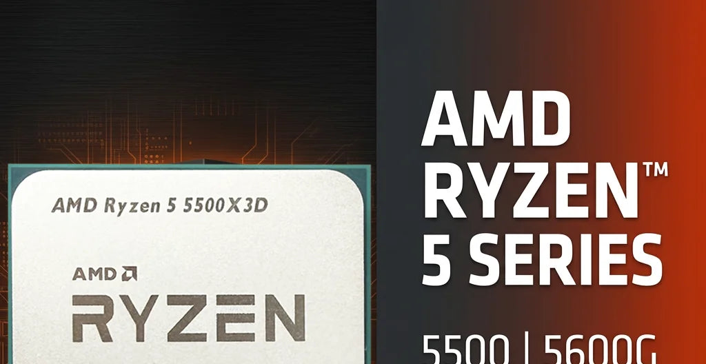 New AMD Ryzen 5 5500X3D R5 5500X3D CPU Processor 7NM L3=96M Socket AM4