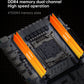 QIYIDA X99 motherboard LGA2011 3 with M.2 slot Support DDR4 Memory SATA USB PCI16X