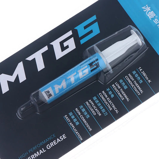 Hot 1Pc 5g/10g Syringe MTG5/MTG10 Thermal Conductive Grease Paste 14.3W/mk For Grease Desktop Computer Laptop Graphics Card Chip