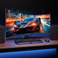 Gawfolk 34 Inch Ultrawide Curved Gaming Monitor, 1500R PC Screen 165hz UWQHD 4K, Curved Computer Screen with FreeSync, Support W