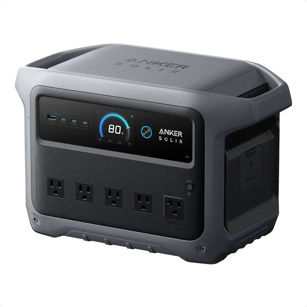 SOLIX C1000 Gen 2 Portable Power Station, 2,000W (Peak 3,000W) r Generator, ull Charge in 49 Min, 1,024Wh LiePO4 Battery or Home