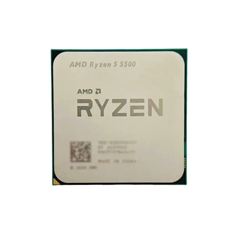 Original AMD Ryzen 5 5500 R5 5500 6 Core 12 Thread Max Boost 4.2GHz Unlocked AM4 Desktop Gaming CPU Loose Without Retail Box