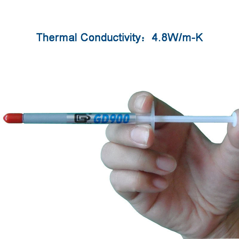 GD900 Thermal Grease Paste Conductive 1g 7g 15g 30G Silicone Plaster Heat Sink Compound High Performance Cooler for CPU GPU