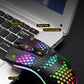 Wired Cable Gaming 7 breathing LED Back Light Optical Mouse USB Computer Hollowed out Mice Laptop Desktop 4D PC home use Office