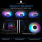 360mm AIO CPU Liquid Cooler, ARGB PWM Fans, Intel LGA1700/1200/115X & AMD AM5/AM4