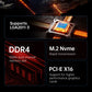 QIYIDA X99 motherboard LGA2011 3 with M.2 slot Support DDR4 Memory SATA USB PCI16X