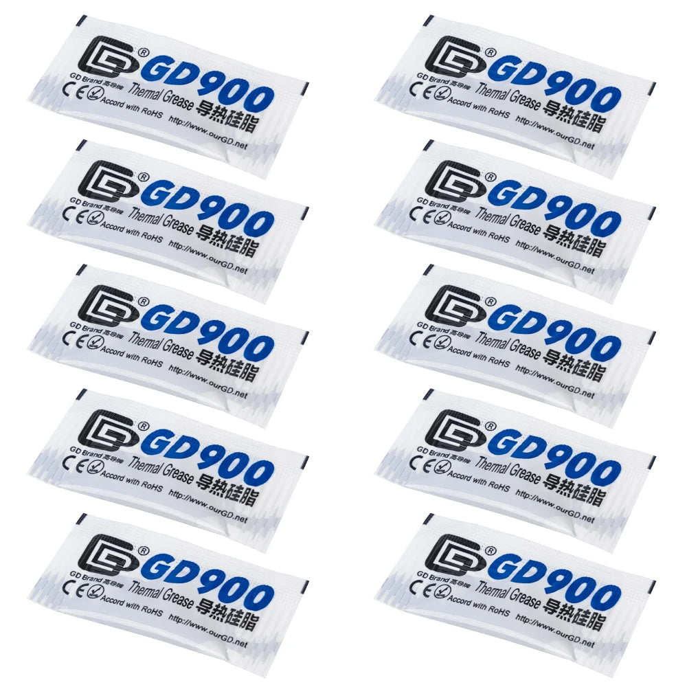 5/10/20/30 pieces thermal grease suitable for Bambulab P1s Mini thermal paste GD900 suitable for Bambu Lab Hotend X1c 3D printer