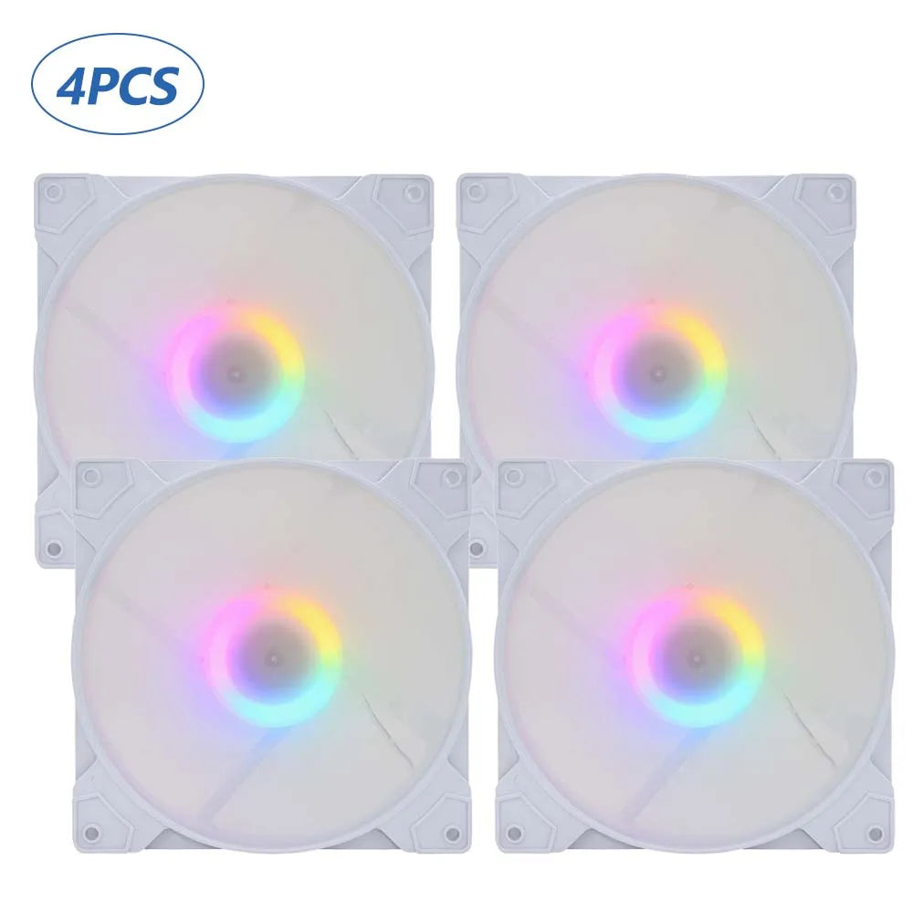 140mm pc fan 14 cm PC Case Fan Quiet 140mm RGB Fan 4pin Computer Cooling Fans Silent 12CM CPU Cooler Fan