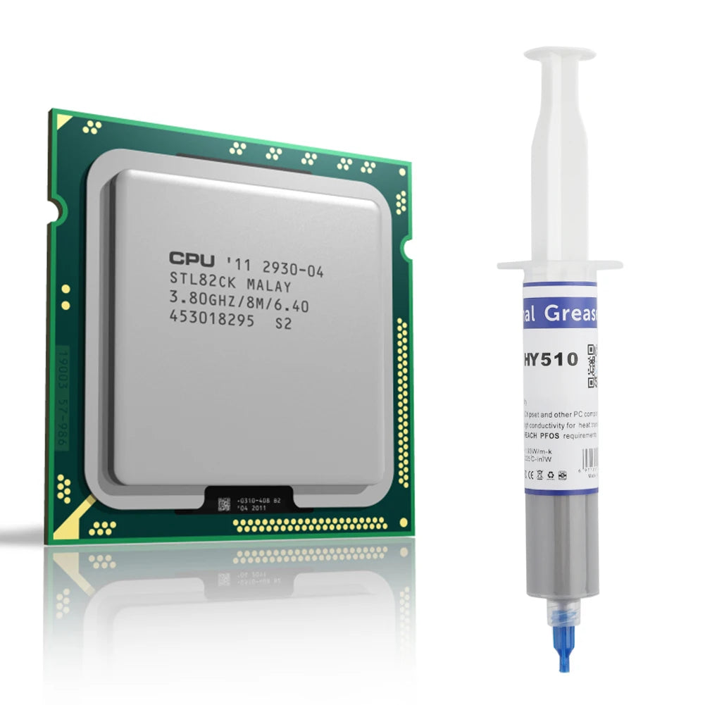 Ldpcsj 30g Thermal Grease Composite Thermal Conductive Silicone Grease Plaster Heat Sink Compound for Cpu Computer 30g