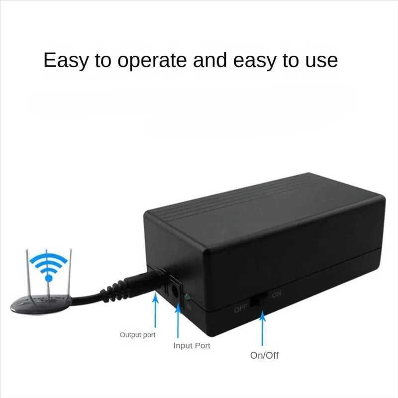 MINI UPS 12V 2A 44.4wh Uninterruptible Power Supply and Backup Power Supply Are Used for Routers and Attendance Machines, CCTV