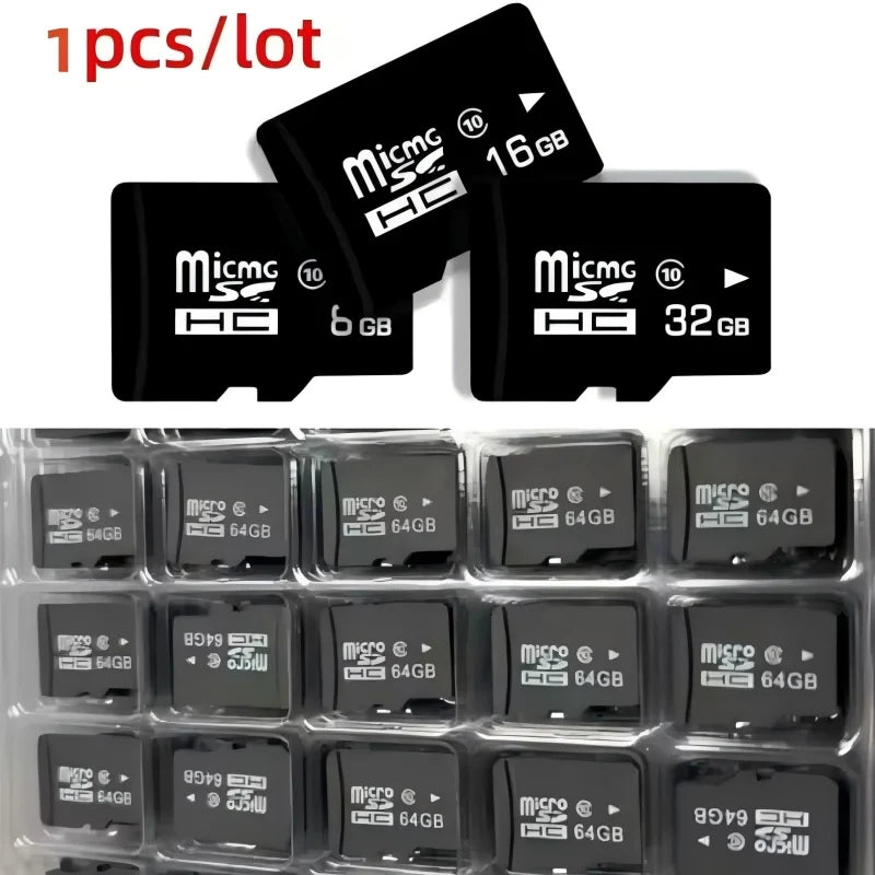 C10 High Speed Micro TF Memory Card 8GB 16GB 32GB Portable Storage for Surveillance Camera Phone Laptop Car Audio Digital Camera