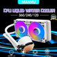 Manmu 240mm Liquid CPU Cooler 4pin PWM Fan 120mm RGB / AC Intergrated Water Cooling AM5 AM4 Intel 115x/1200/1700/2011/2066