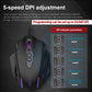 E-YOOSO X-41 USB Wired RGB Gaming Mouse 24000 DPI SG8960 10 buttons programmable game Optical mice for Computer PC Laptop