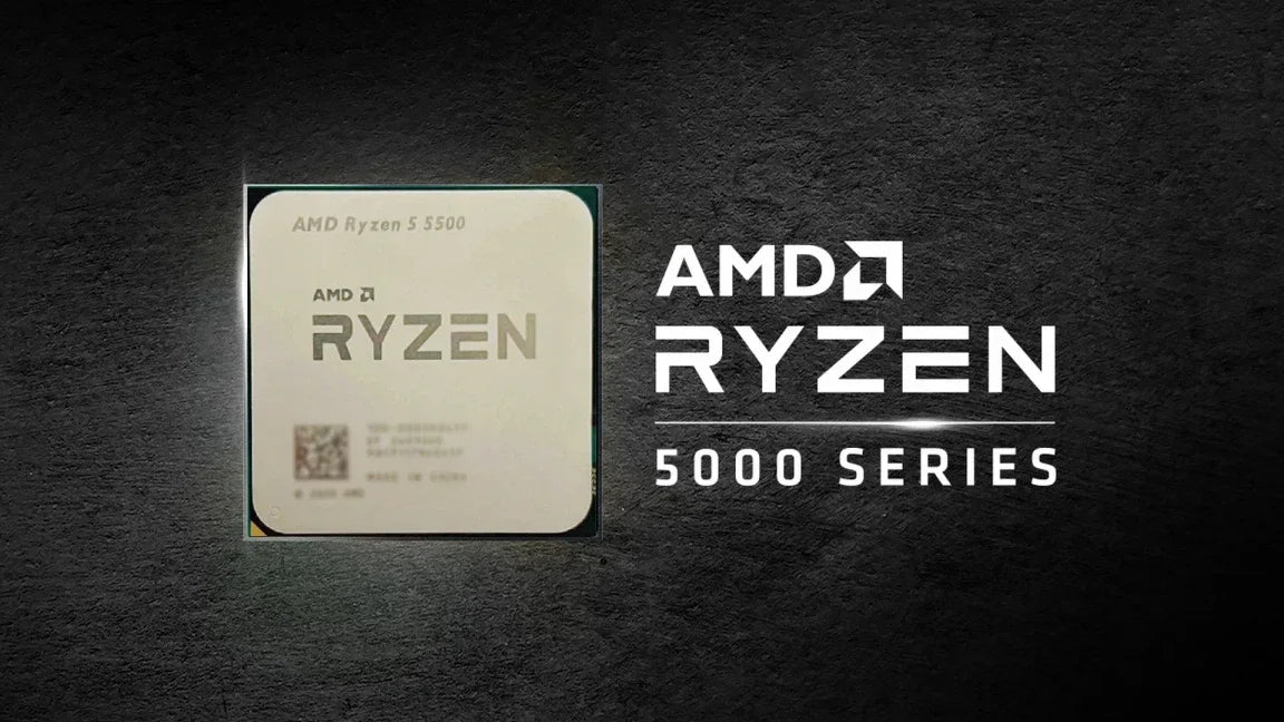 Original AMD Ryzen 5 5500 R5 5500 6 Core 12 Thread Max Boost 4.2GHz Unlocked AM4 Desktop Gaming CPU Loose Without Retail Box