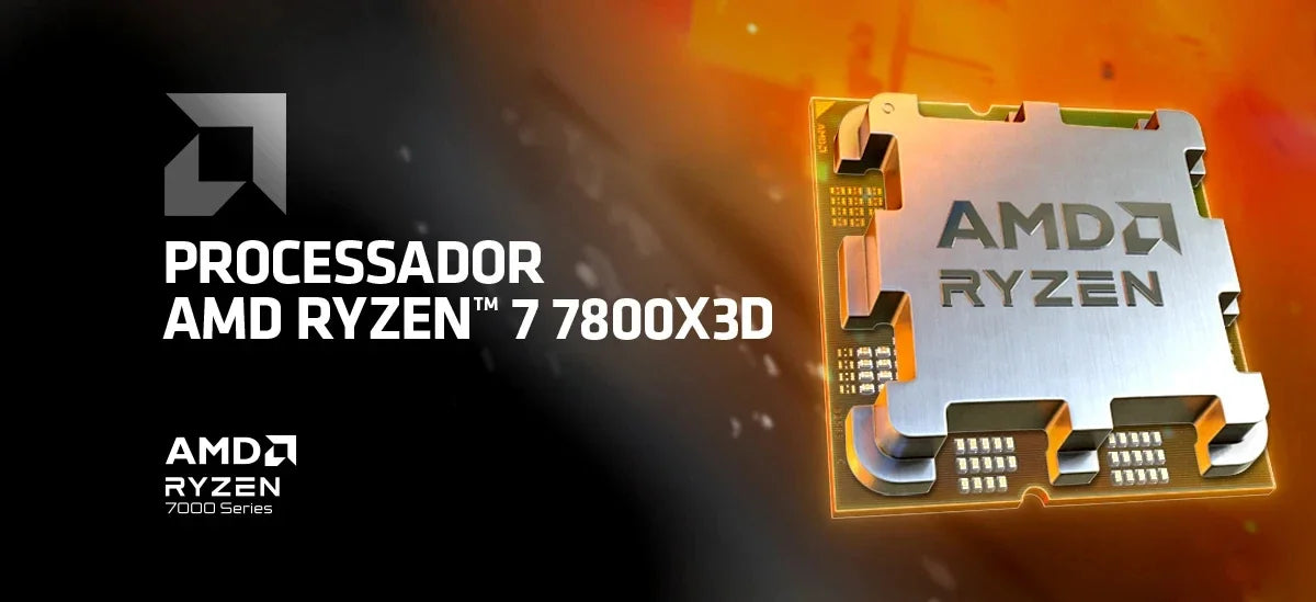 NEW AMD Ryzen 7 7800X3D 4.2GHz L3=96M Processor 120W 8-Core 16-Thread R7 7800X3D Socket AM5 5NM DDR5 but No Fan