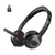 JIAMQISHI EH02U Wireless Bluetooth Headset ANC MIC for Work Computer Headphones USB Dongle Mute Mic for MacBook Headset Phone