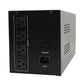 Backup UPS Power Supply 1500VA 900W 120V Battery Backup Power Simulated Sine Wave with 4 Outlets and LCD Display