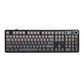 EPOMAKER X AULA F108 PRO Full Size 100% ANSI Layout Hot Swap Wired/2.4GHz/Bluetooth Wireless Mechanical Keyboard RGB Backlight