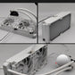 Manmu 240mm Liquid CPU Cooler 4pin PWM Fan 120mm RGB / AC Intergrated Water Cooling AM5 AM4 Intel 115x/1200/1700/2011/2066