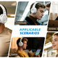 Bluedio 57mm Driver Wireless Headphones With Mic Over Ear Bluetooth 5.4 Headset HiFi Stereo Earphone For Phone PC Sports Office