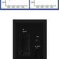 1000VA 2000VA 3000VA Standby Uninterruptible Power Supply UPS In-built Battery 12V 9Ah Backup  Power Ups for Laptop Desktop
