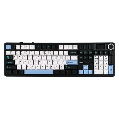 EPOMAKER X AULA F108 PRO Full Size 100% ANSI Layout Hot Swap Wired/2.4GHz/Bluetooth Wireless Mechanical Keyboard RGB Backlight