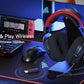 Redragon H510 PRO Zeus-X RGB Wireless Gaming Headset 7.1 Surround Sound 53MM Audio Drivers  Multi Platforms Headphone